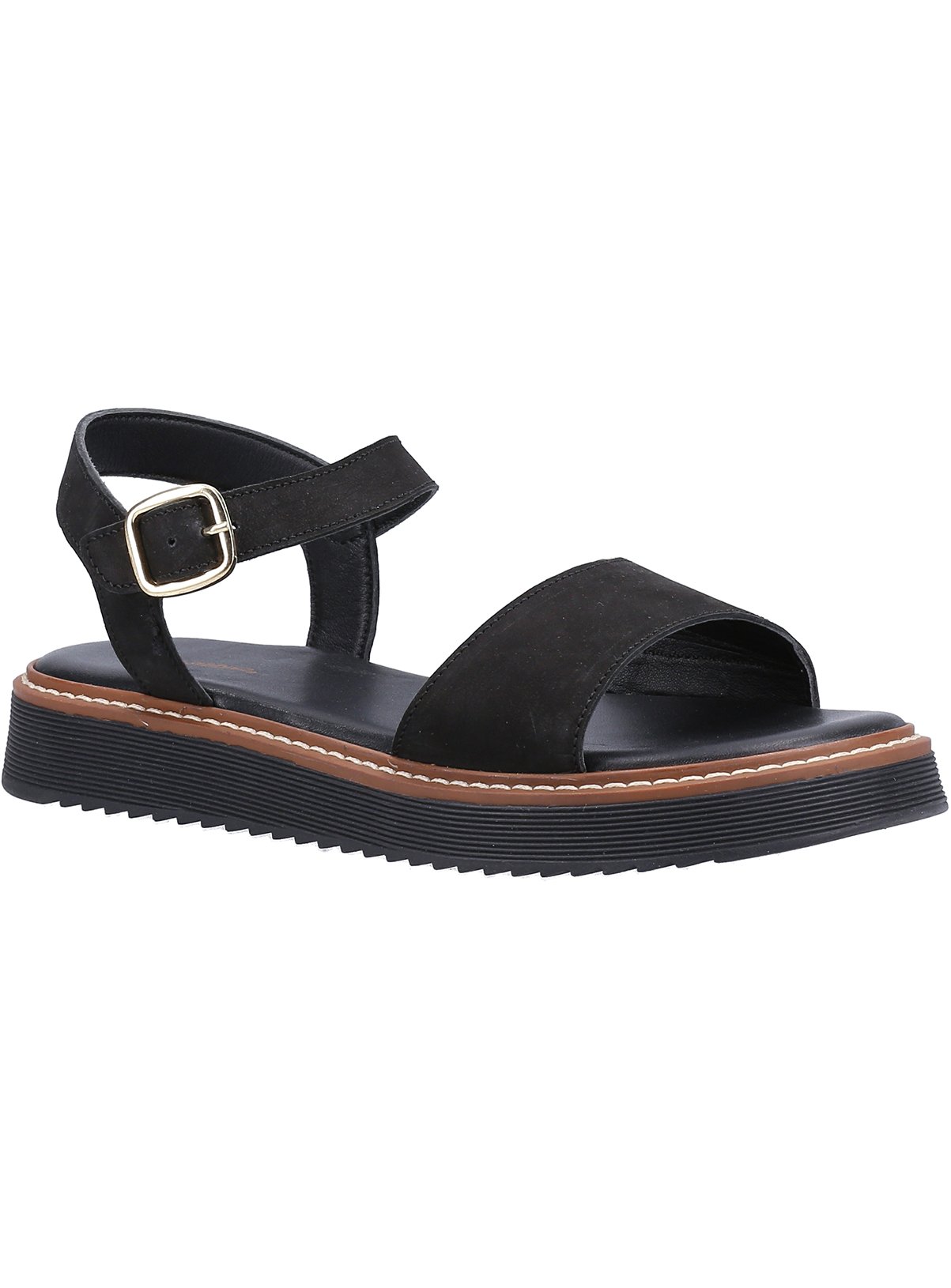 Black HUSH PUPPIES Cassie Sandal