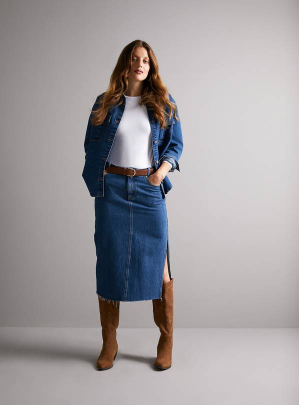 Denim skirt hot sale coord