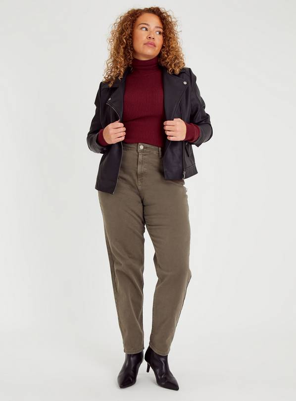 Buy Brown Mom Jeans 16R | Jeans | Argos