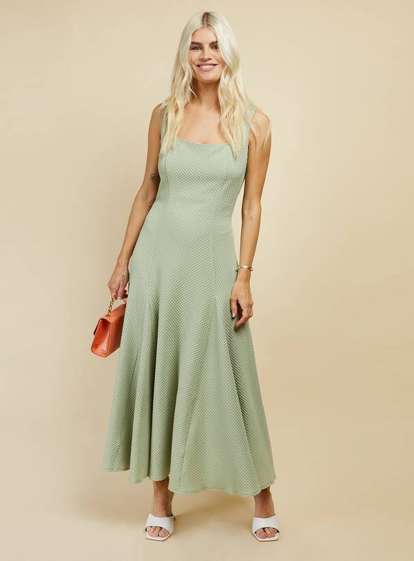 Little mistress sage green dress hotsell