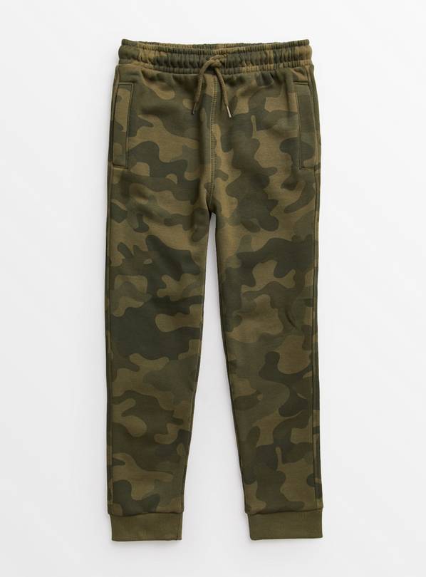 Buy Khaki Camo Joggers 6 years, Trousers and joggers