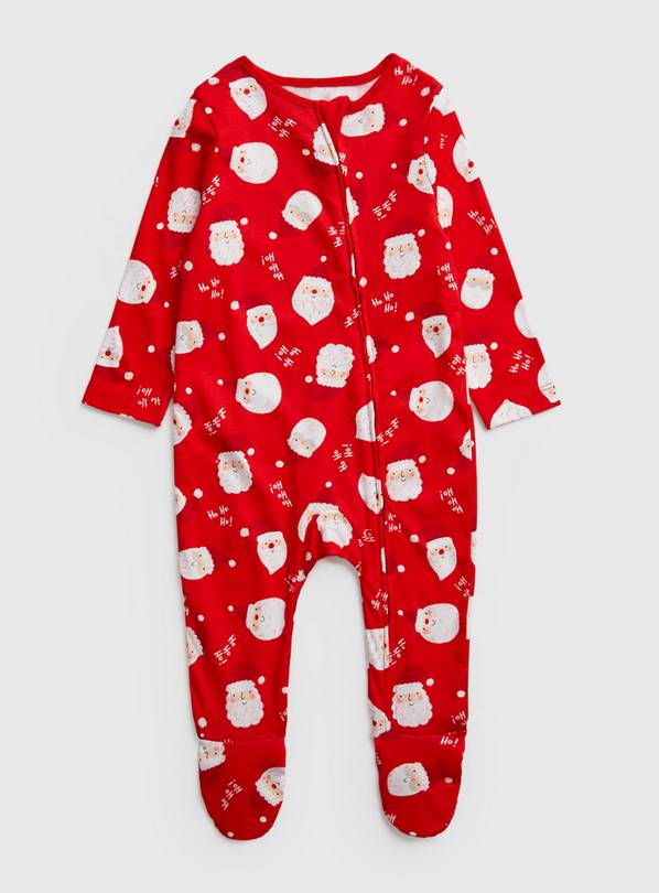 Santa sleepsuit 2024