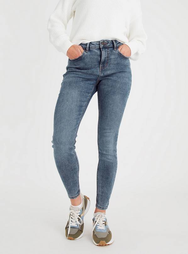 Buy Blue Denim Skinny Jeans With Stretch 8S | Jeans | Tu