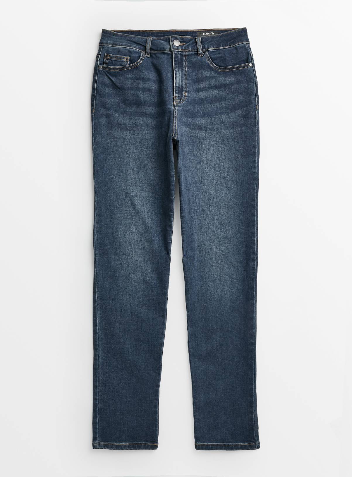 Blue Denim Straight Leg Jeans  20L - Image 3