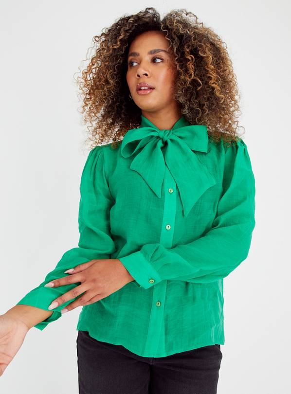 Green blouse hotsell