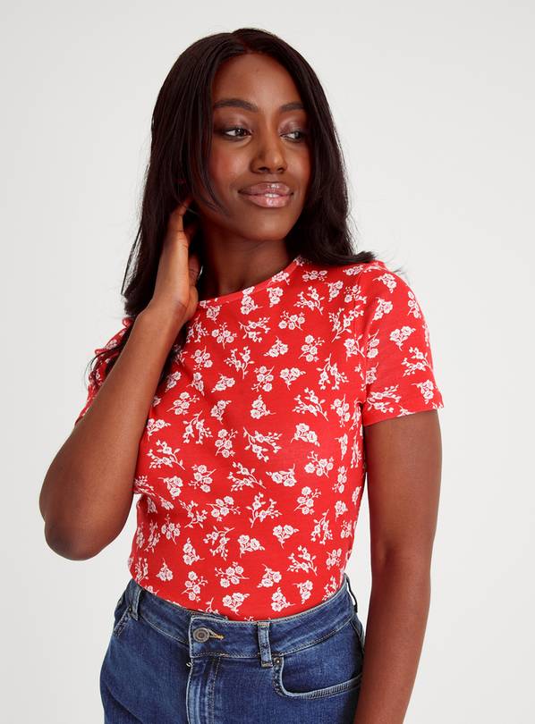 Floral on sale t shirt