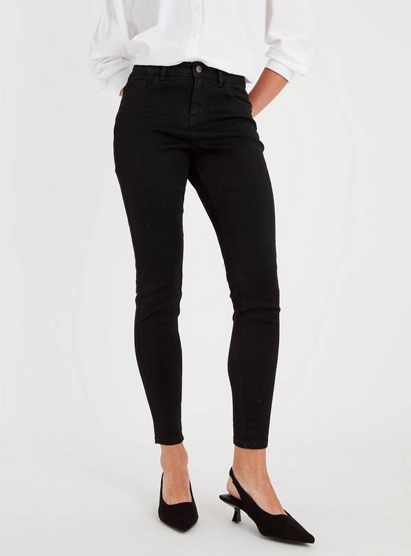 Black Skinny Jeans With Stretch 18R