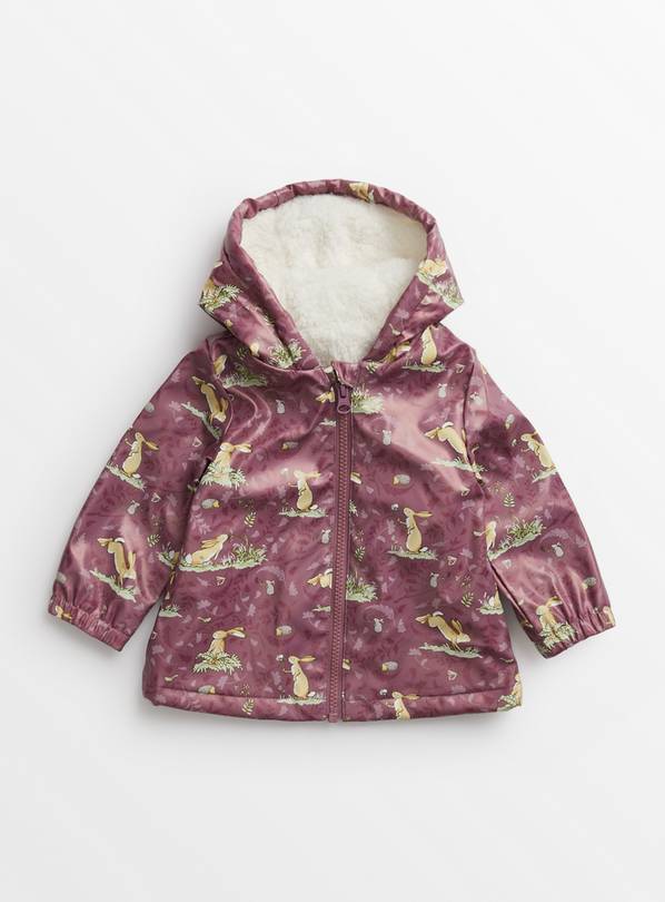 Guess How Much I Love You Pink Raincoat 12-18 months