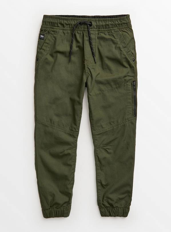 Buy Khaki Ripstop Joggers 1 year | Trousers and joggers | Argos