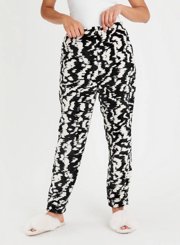 Buy Abstract Coord Fleece Pyjama Bottoms 10 | Pyjamas | Argos