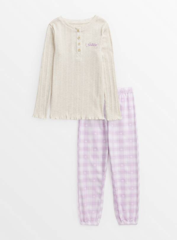 Buy Henley Check Pyjama Set 10 11 years Pyjamas Argos