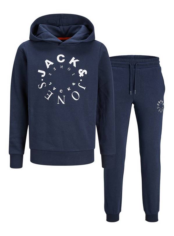 Buy JACK & JONES JUNIOR Jjwarrior Sweat Hood Set Pack Mp Jnr 8 years ...