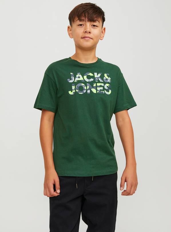 Buy JACK & JONES JUNIOR Graphic Short Sleeved Tshirt 10 years | T ...