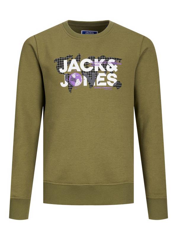 JACK & JONES JUNIOR Classic Logo Crewneck Sweatshirt 12 years