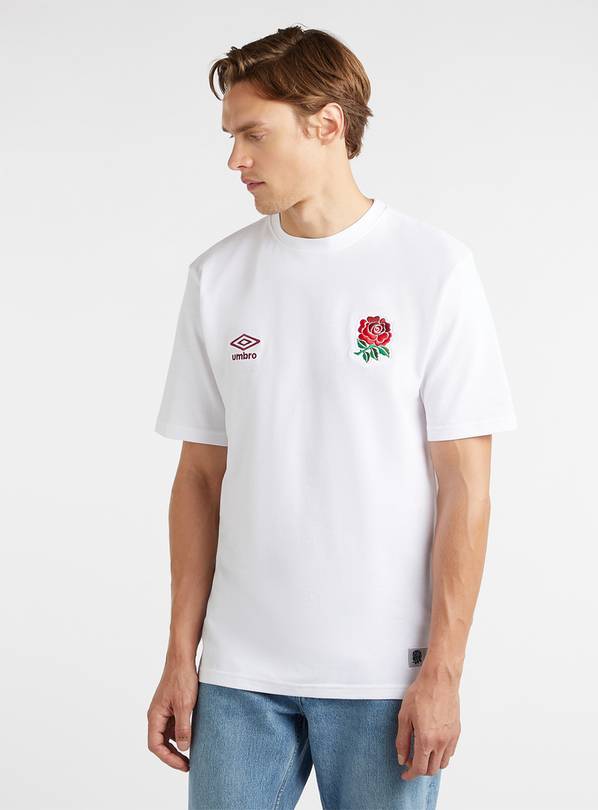 Buy UMBRO England Rugby Dynasty Pique Tee S Tshirts and polos Argos