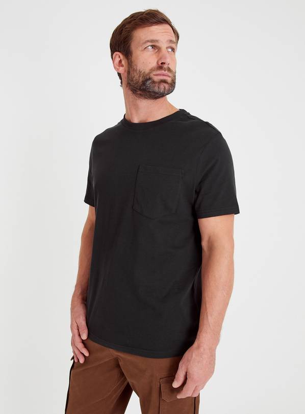 Black Organic Regular Fit T-Shirt XXXXL