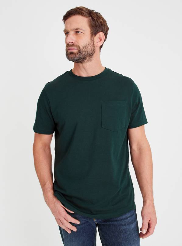 Green Organic Regular Fit T-Shirt S