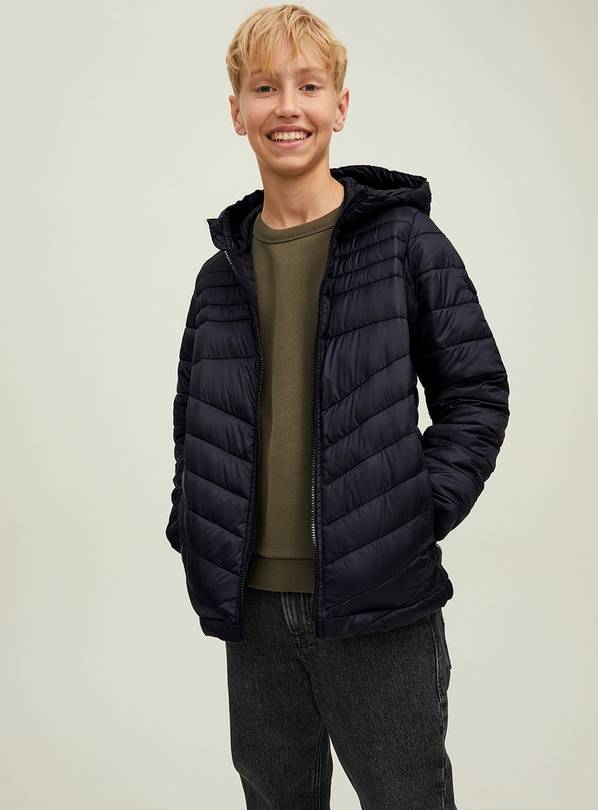 JACK & JONES JUNIOR Branded Hooded Puffer Jacket 14 years