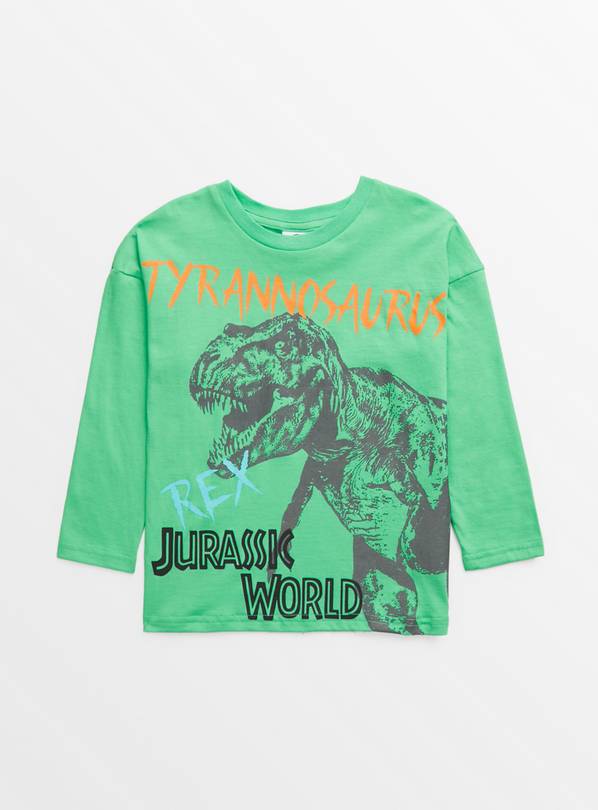 Jurassic World Green Long Sleeve T-Shirt 4 years