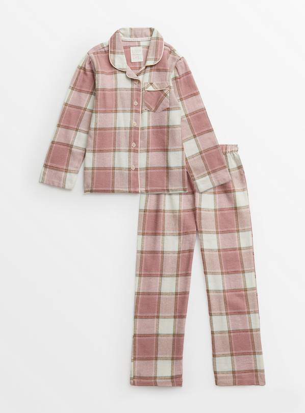 Buy Pink Check Traditional Pyjamas 8 9 years Pyjamas Tu