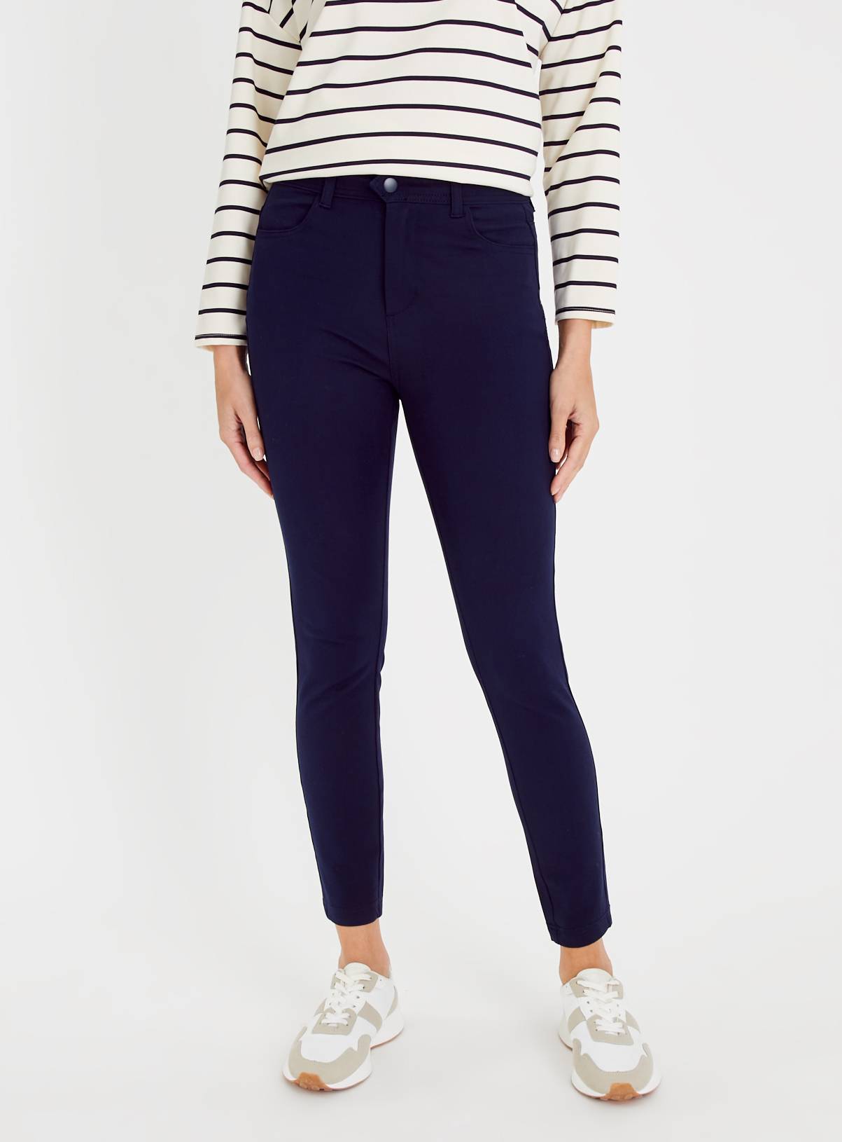 Navy Smart Treggings 10L - Image 1