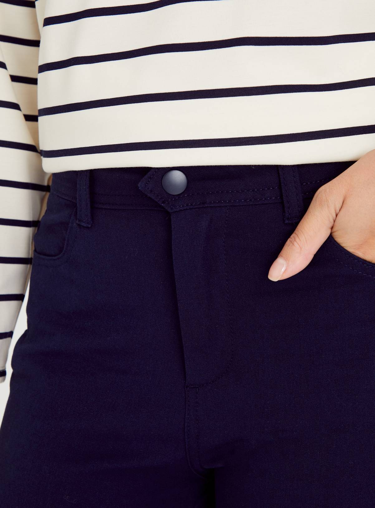 Navy Smart Treggings 10L - Image 5