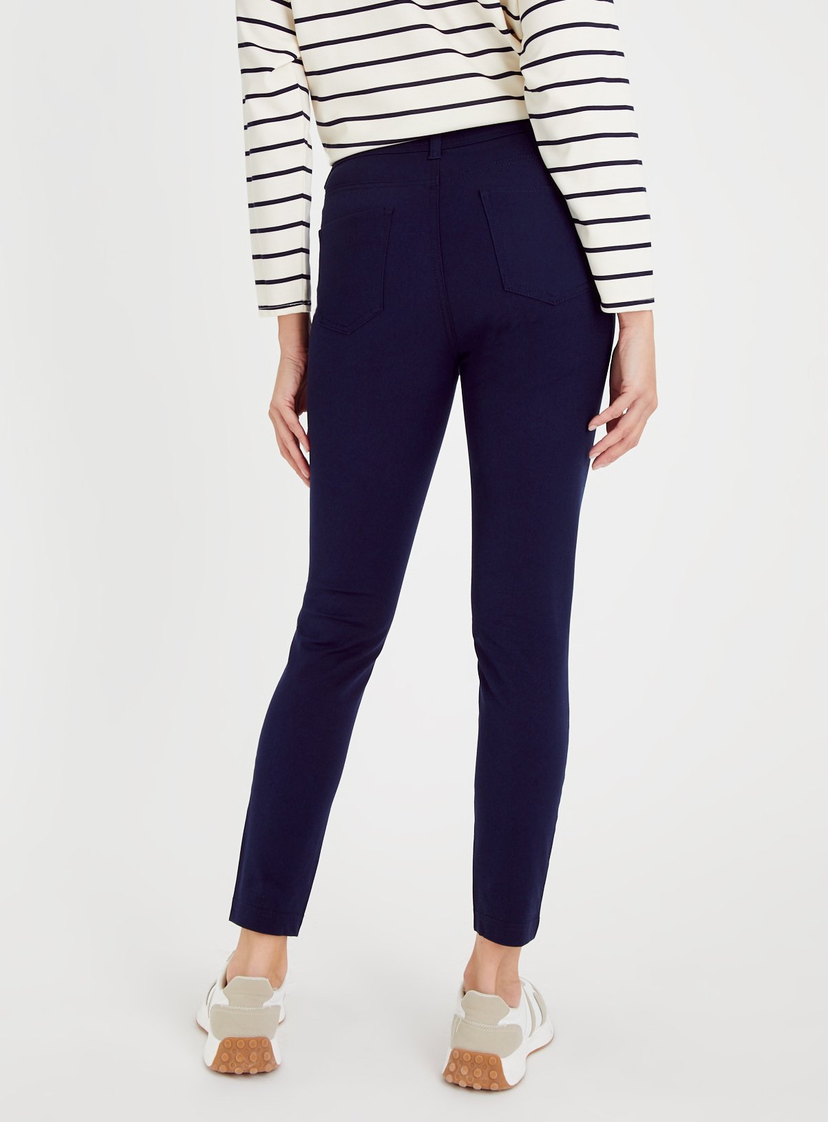 Navy Smart Treggings 10L - Image 6 thumbnail