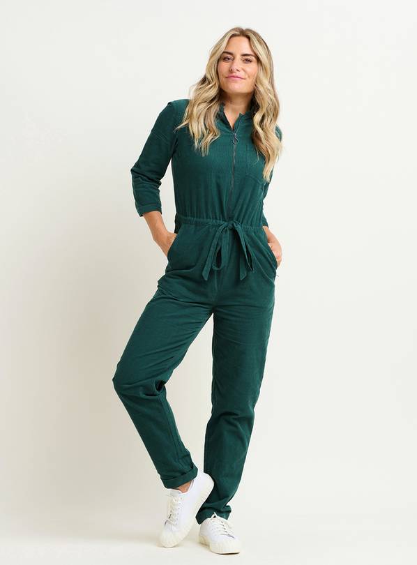 Du Jour Button Through Jumpsuit Petite - QVC UK