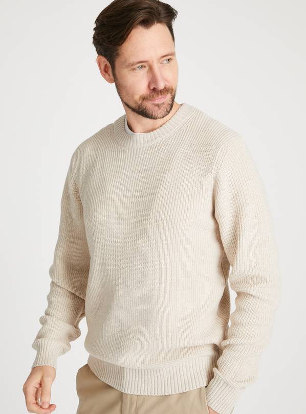 Ribbed on sale knit jumper