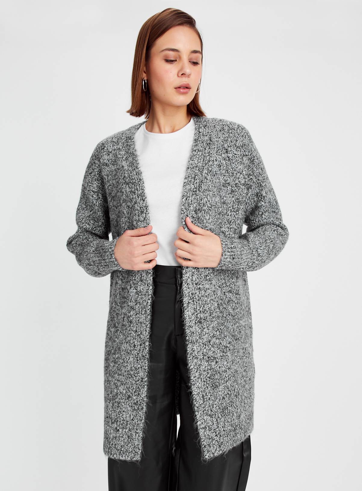 Blue Twist Knit Cardigan 18 - Image 1