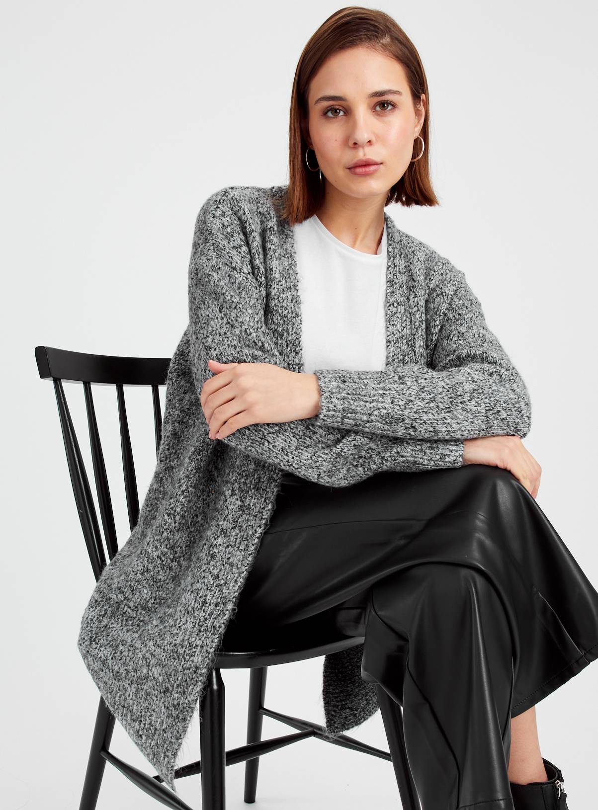 Blue Twist Knit Cardigan 18 - Image 2
