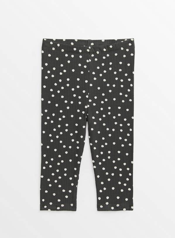 Buy Grey Polka Dot Leggings 69 months Trousers and leggings Argos
