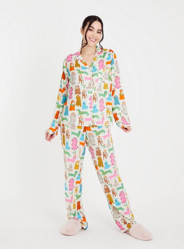 Buy Women's Christmas Mini Me Festive Dog Traditional Pyjamas 12