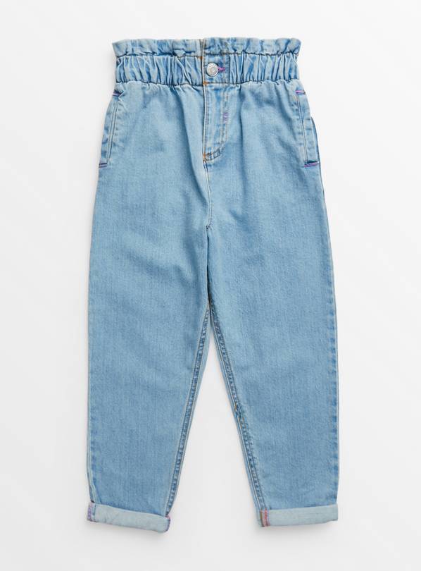 Blue Denim Paper Bag Jeans 13 years