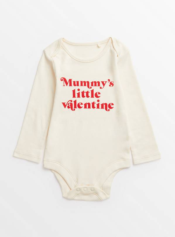 Mummy's Little Valentine Bodysuit 3-6 months