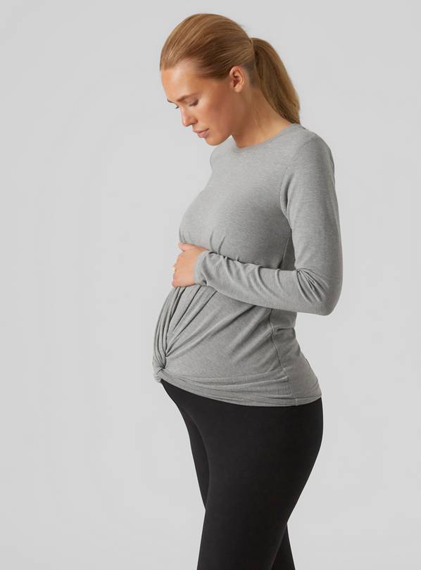 MAMALICIOUS Macy Long Sleeve Maternity Top XL