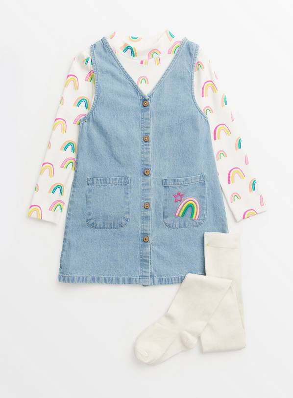 Tu denim pinafore sales