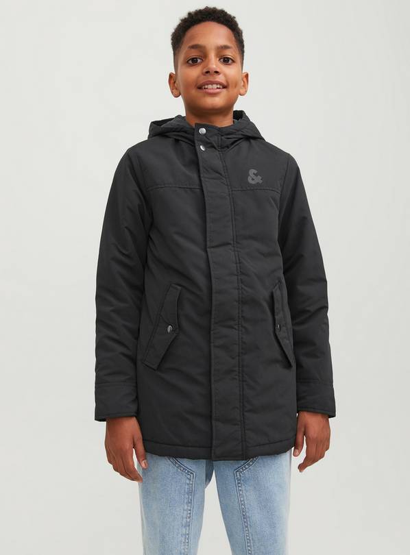 JACK & JONES JUNIOR Hooded Branded Parka Jacket 8 years