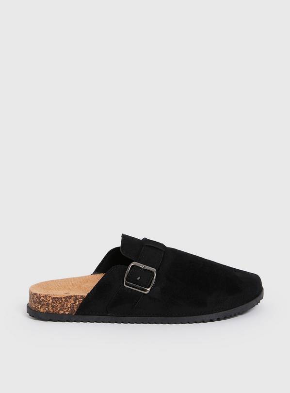 Black Closed Toe Clogs 7