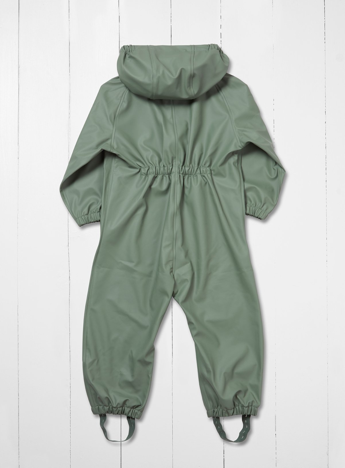 GRASS & AIR Little Kids Khaki Green Puddlesuit 9-12 months - Image 2 thumbnail