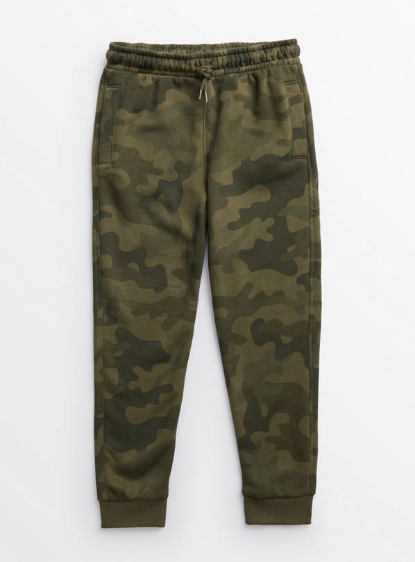 Buy Khaki Camouflage Joggers 4 years | Trousers and joggers | Tu