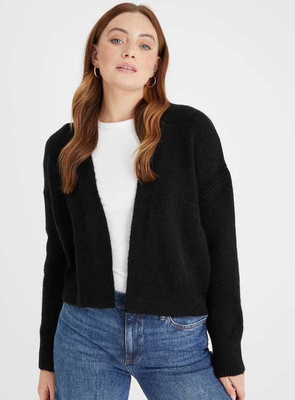 Black short on sale cardigan women's