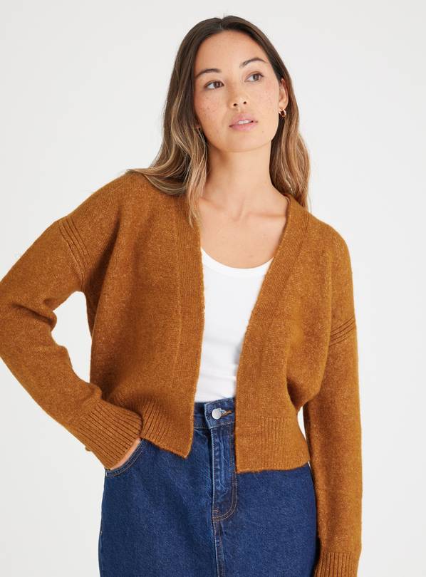 Burnt orange outlet cardigan