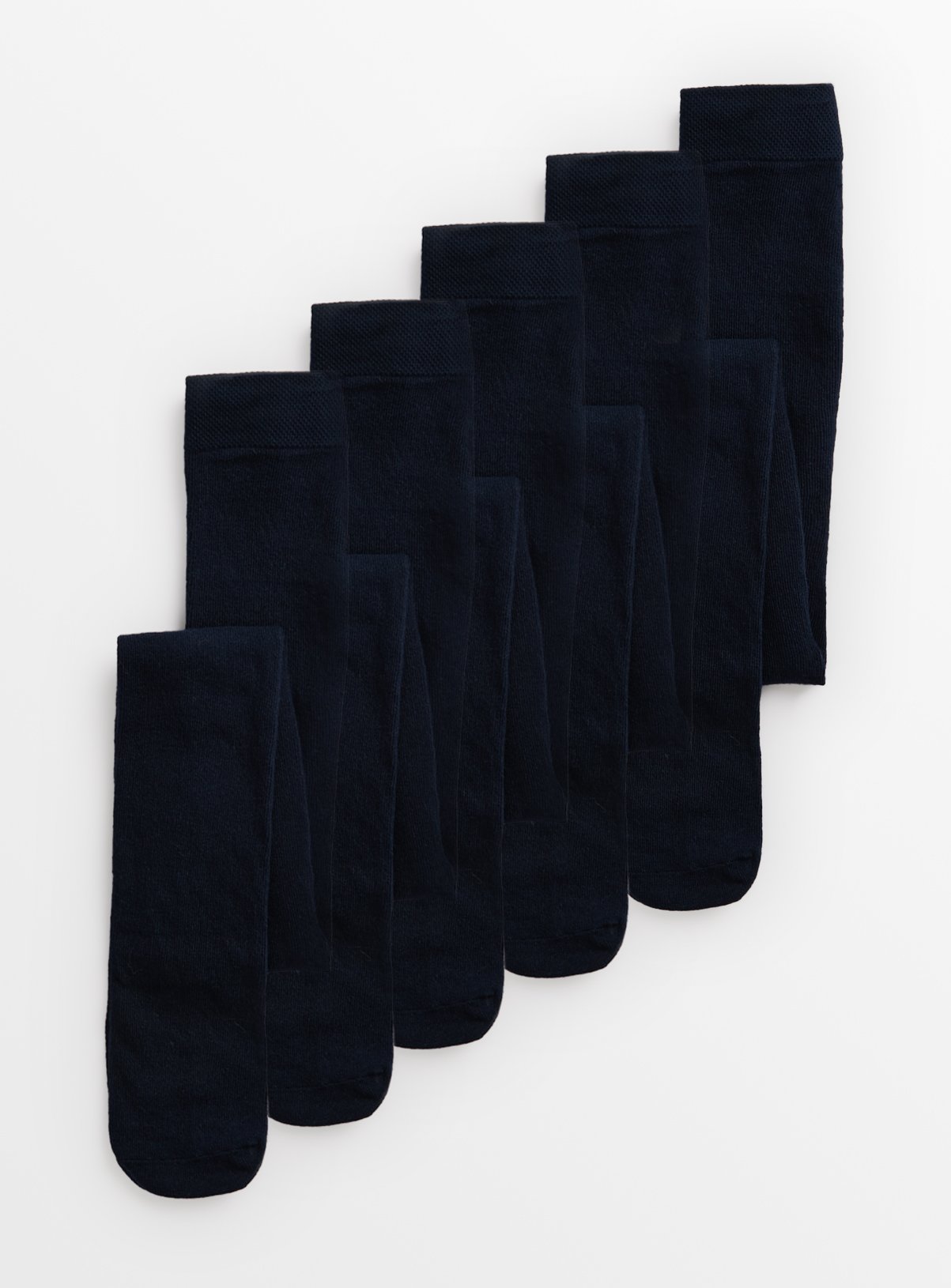 Navy Tights 5 Pack 5-6 years - Image 1 thumbnail