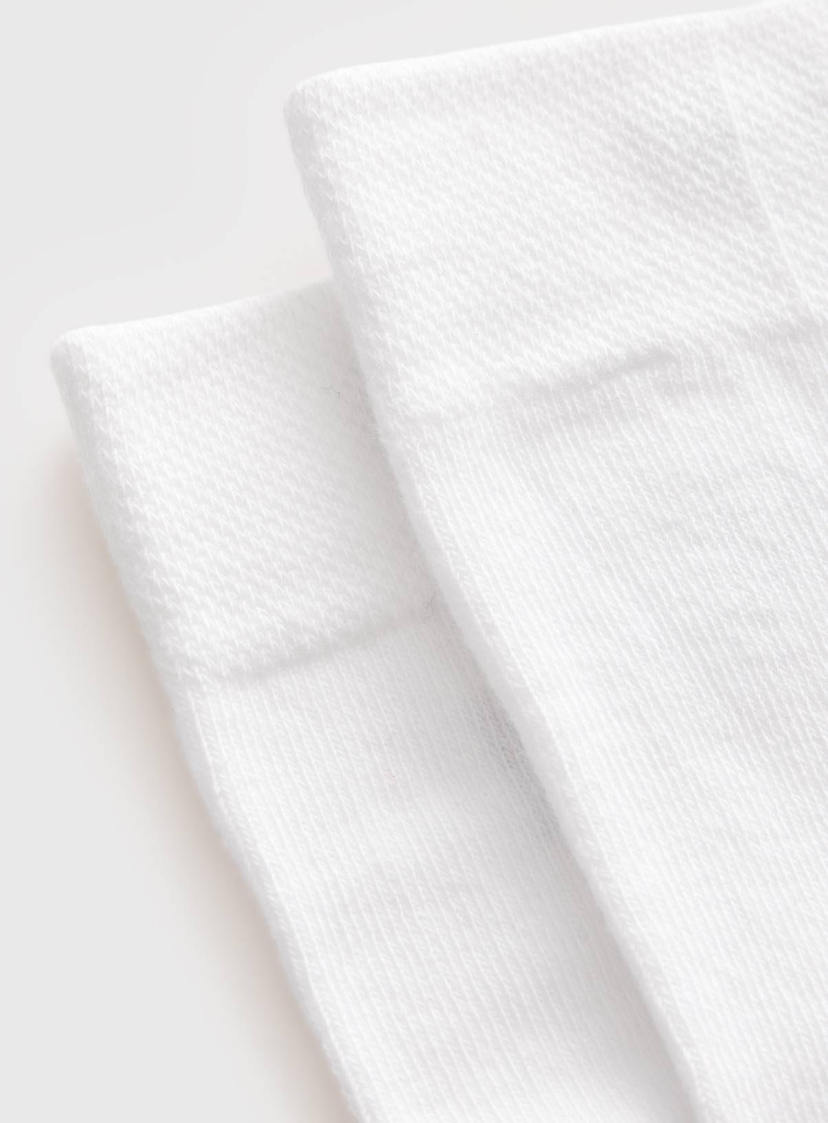 White Cotton-Rich Tights 5 Pack 3-4 years - Image 2