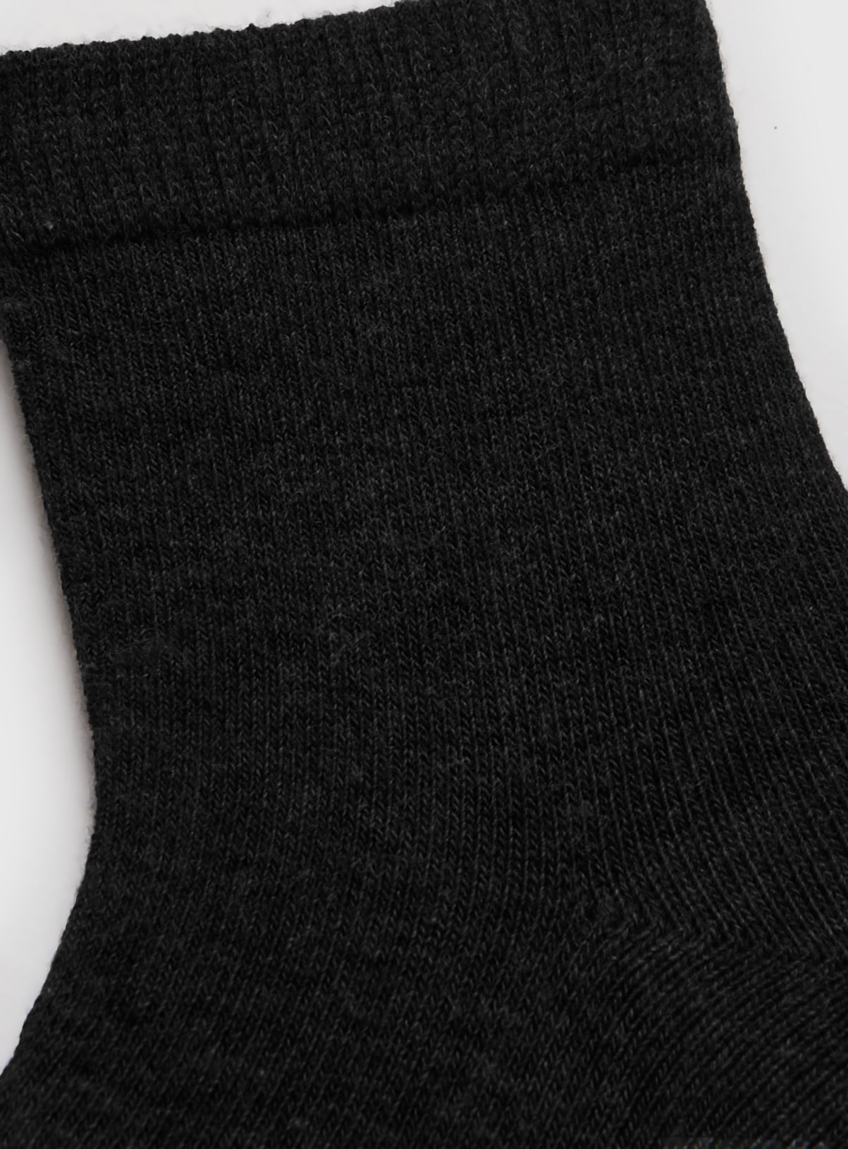 Plain Black Socks 5 Pack  9-12 Infant - Image 2 thumbnail