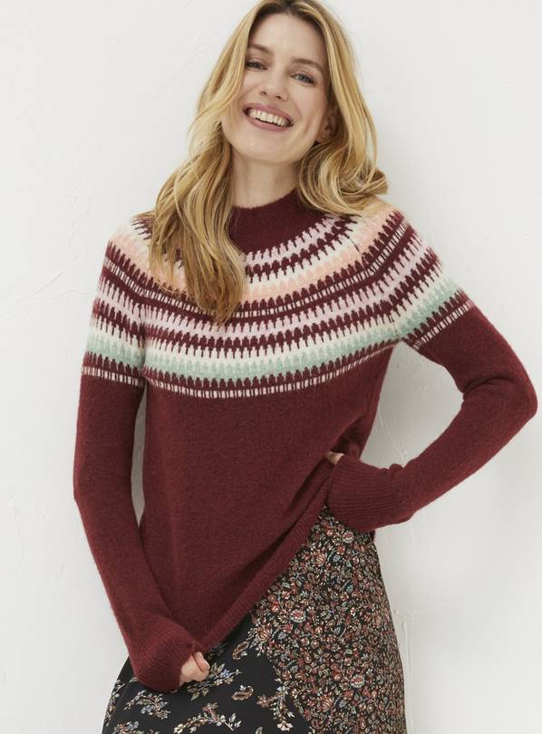 FATFACE Bea Yoke Fairisle Jumper 24