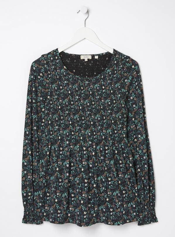 FATFACE Sara Evergreen Top 12