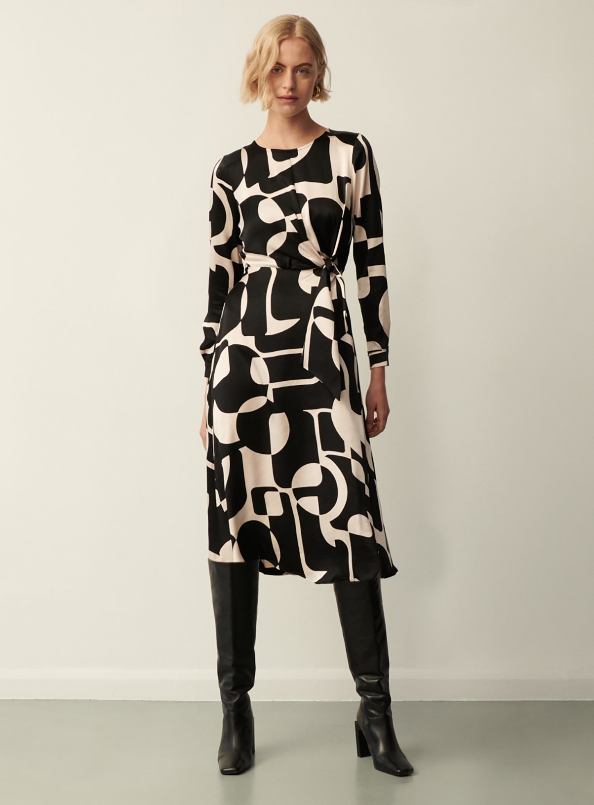 Black FINERY Annie Dress