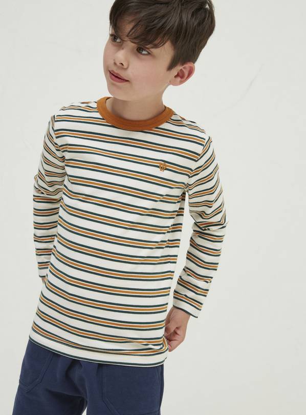 FATFACE Westbay Stripe T-Shirt 4-5 Years